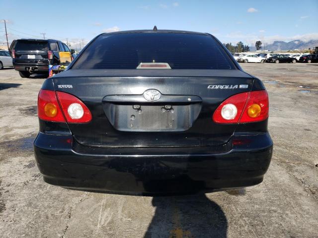 JTDBR32E630003384 - 2003 TOYOTA COROLLA CE BLACK photo 6