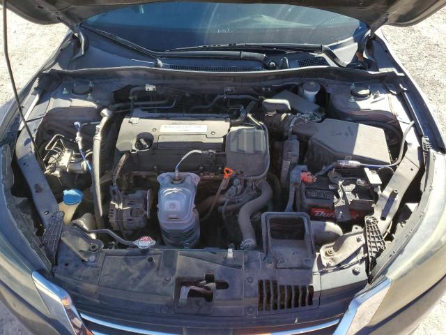 1HGCR2F30FA184912 - 2015 HONDA ACCORD LX GRAY photo 11