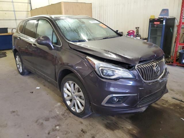 LRBFXESX2HD120740 - 2017 BUICK ENVISION PREMIUM GRAY photo 4