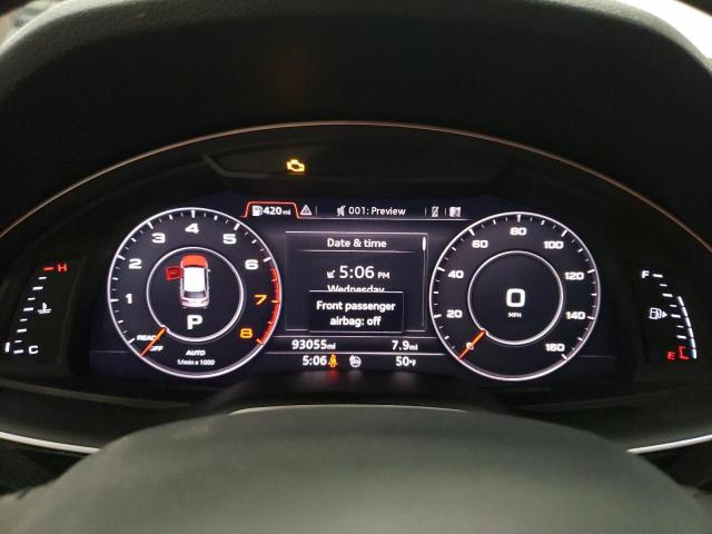 WA1VAAF74JD022052 - 2018 AUDI Q7 PRESTIGE WHITE photo 9