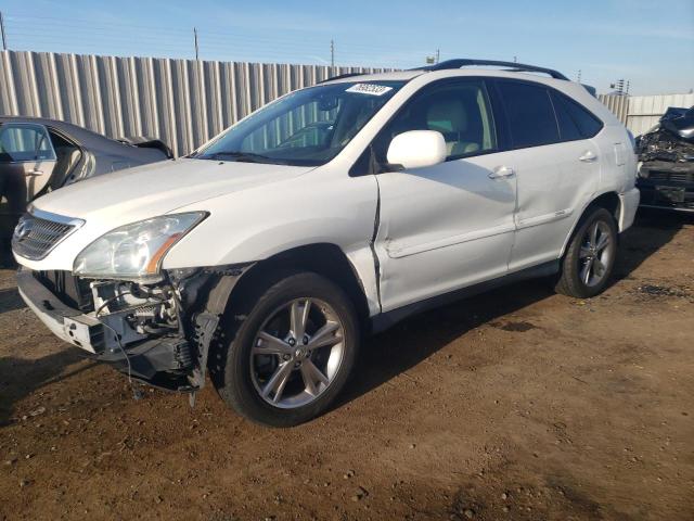 JTJHW31U472034233 - 2007 LEXUS RX 400H WHITE photo 1