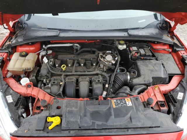 1FADP3F20HL249356 - 2017 FORD FOCUS SE RED photo 11