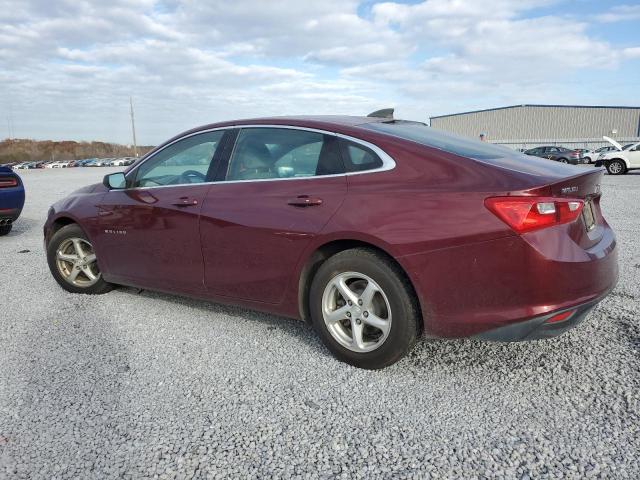 1G1ZB5ST0GF186788 - 2016 CHEVROLET MALIBU LS MAROON photo 2