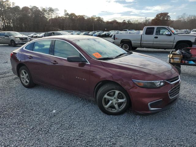 1G1ZB5ST0GF186788 - 2016 CHEVROLET MALIBU LS MAROON photo 4