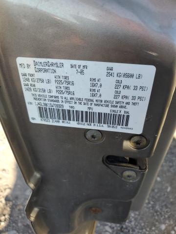 1J4GL38K15W726929 - 2005 JEEP LIBERTY RENEGADE TAN photo 13