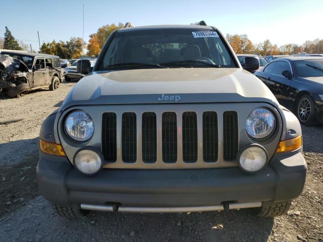 1J4GL38K15W726929 - 2005 JEEP LIBERTY RENEGADE TAN photo 5