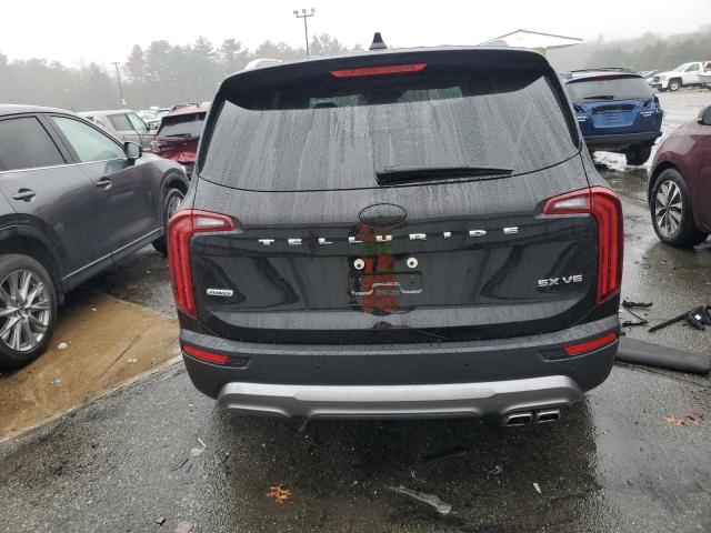 5XYP5DHC3LG011238 - 2020 KIA TELLURIDE SX BLACK photo 6