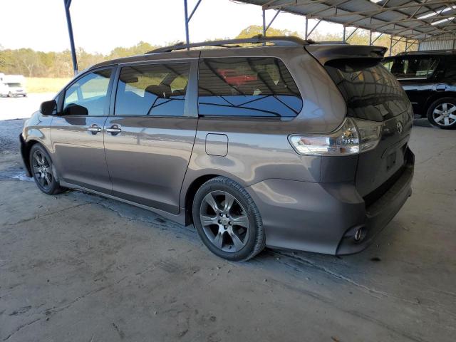 5TDXK3DC5FS572895 - 2015 TOYOTA SIENNA SPORT GRAY photo 2