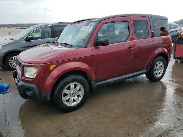 5J6YH28706L016922 - 2006 HONDA ELEMENT EX RED photo 1