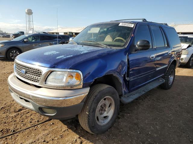 1FMFU18L3VLB99825 - 1997 FORD EXPEDITION BLUE photo 1