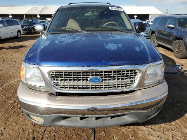 1FMFU18L3VLB99825 - 1997 FORD EXPEDITION BLUE photo 5