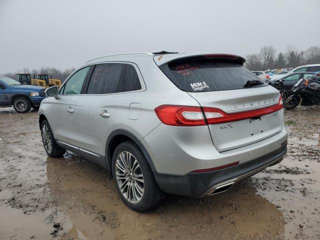 2LMPJ8LR4GBL70350 - 2016 LINCOLN MKX RESERVE 银色 照片 2