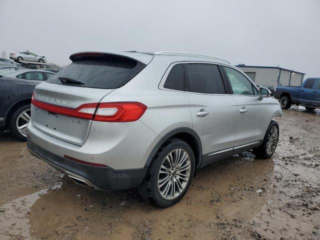 2LMPJ8LR4GBL70350 - 2016 LINCOLN MKX RESERVE 银色 照片 3
