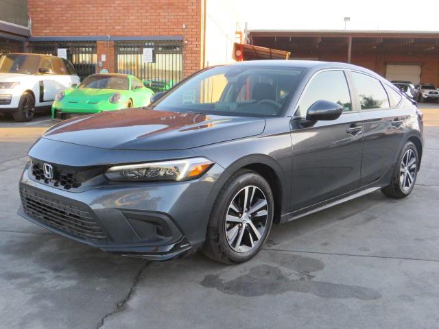 19XFL2H54PE014191 - 2023 HONDA CIVIC LX GRAY photo 2