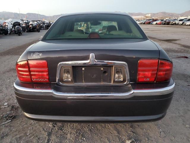 1LNHM86S41Y602848 - 2001 LINCOLN LS GRAY photo 6