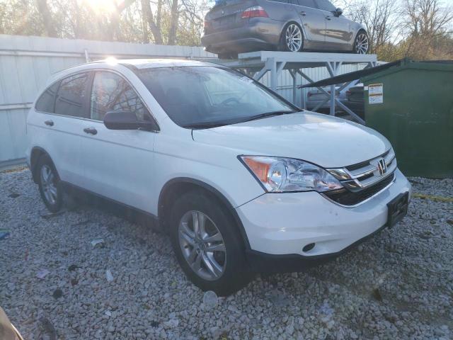 5J6RE4H57AL038237 - 2010 HONDA CR-V EX WHITE photo 4