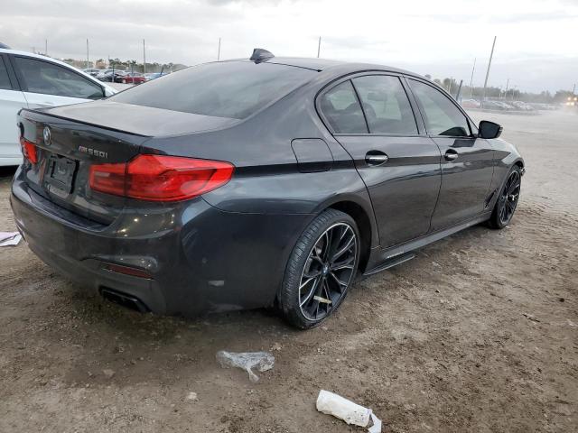 WBAJB9C57JG464337 - 2018 BMW M550XI BLACK photo 3