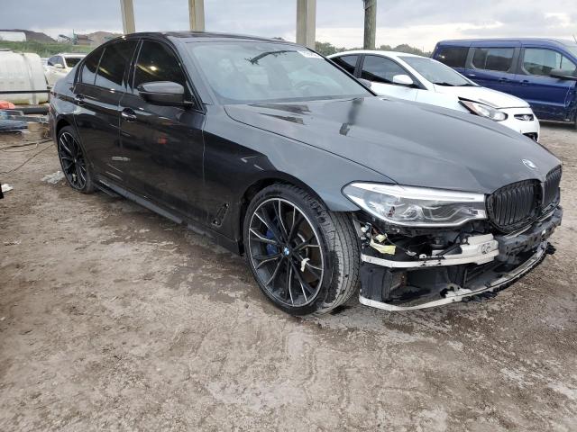 WBAJB9C57JG464337 - 2018 BMW M550XI BLACK photo 4