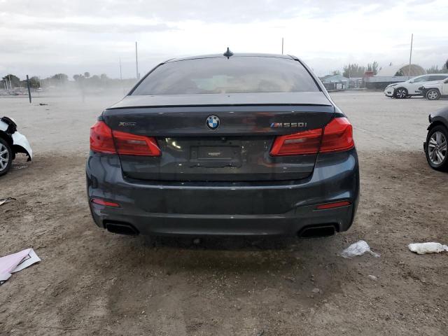 WBAJB9C57JG464337 - 2018 BMW M550XI BLACK photo 6