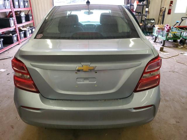 1G1JD5SH9H4126265 - 2017 CHEVROLET SONIC LT SILVER photo 6