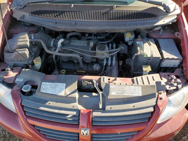 1D4GP24R15B402994 - 2005 DODGE GRAND CARA SE RED photo 12