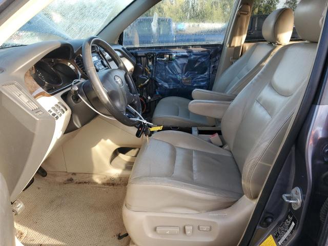 JTEHF21A530139948 - 2003 TOYOTA HIGHLANDER LIMITED BLUE photo 7