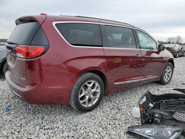 2C4RC1GGXHR531540 - 2017 CHRYSLER PACIFICA LIMITED BURGUNDY photo 3