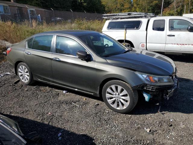 1HGCR2F89EA191318 - 2014 HONDA ACCORD EXL GRAY photo 4