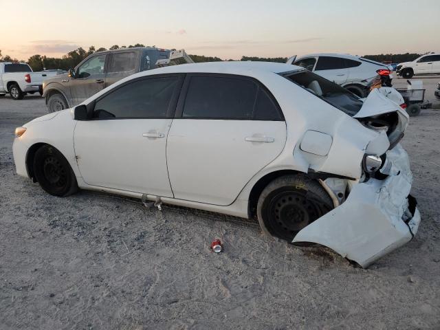 2T1BU4EE0BC721548 - 2011 TOYOTA COROLLA BASE WHITE photo 2