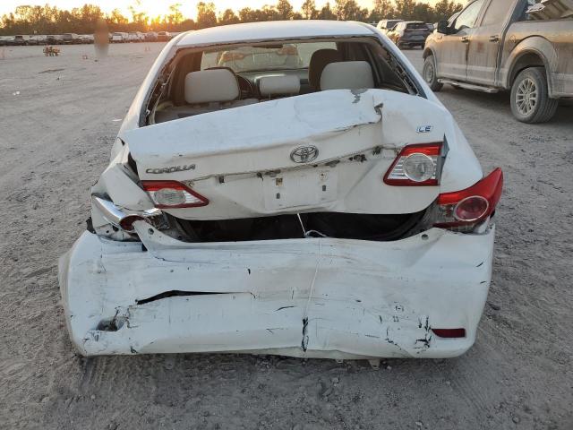 2T1BU4EE0BC721548 - 2011 TOYOTA COROLLA BASE WHITE photo 6