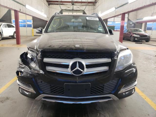 WDCGG5HB0FG357198 - 2015 MERCEDES-BENZ GLK 350 BLACK photo 5