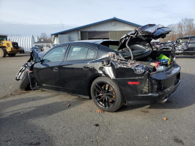 2C3CDXGJ7DH557163 - 2013 DODGE CHARGER SUPER BEE BLACK photo 2