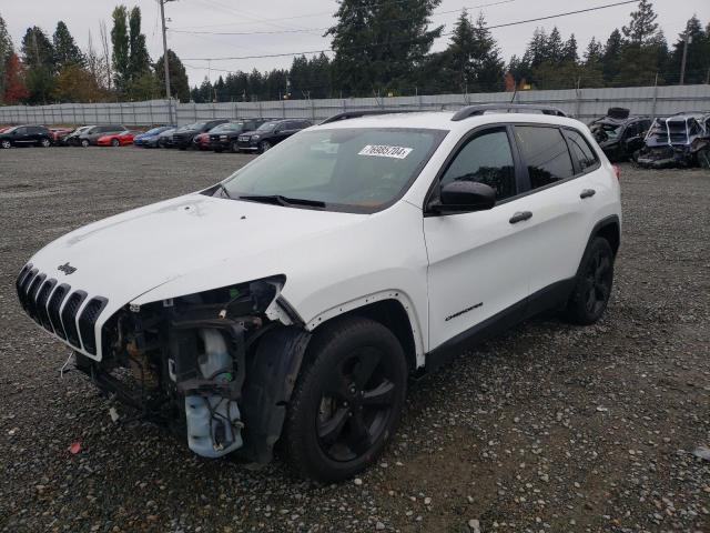 1C4PJLASXGW330118 - 2016 JEEP CHEROKEE SPORT WHITE photo 1