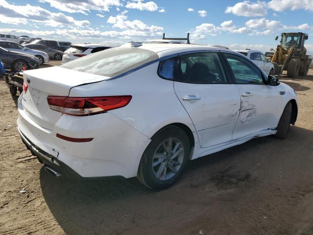 5XXGT4L33LG435617 - 2020 KIA OPTIMA LX WHITE photo 3