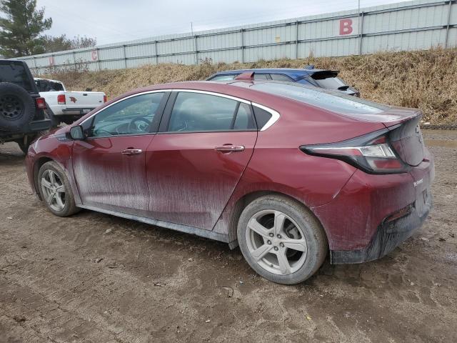 1G1RA6S58HU100800 - 2017 CHEVROLET VOLT LT BURGUNDY photo 2