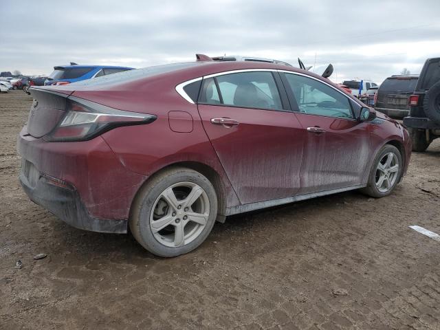 1G1RA6S58HU100800 - 2017 CHEVROLET VOLT LT BURGUNDY photo 3