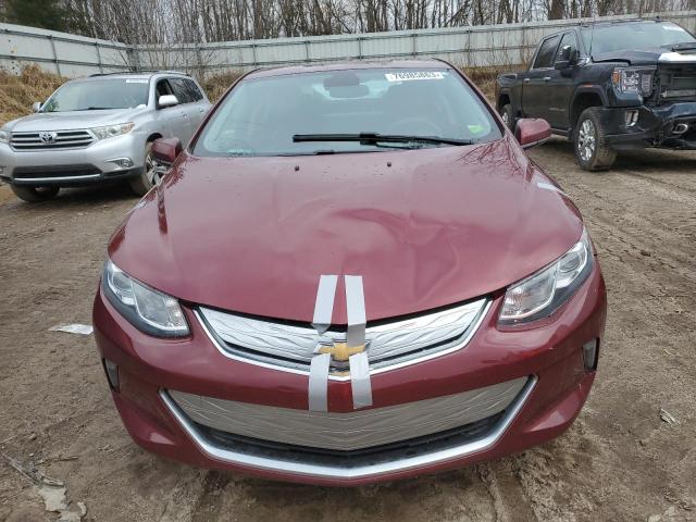 1G1RA6S58HU100800 - 2017 CHEVROLET VOLT LT BURGUNDY photo 5