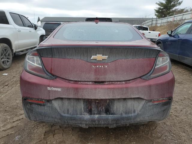 1G1RA6S58HU100800 - 2017 CHEVROLET VOLT LT BURGUNDY photo 6