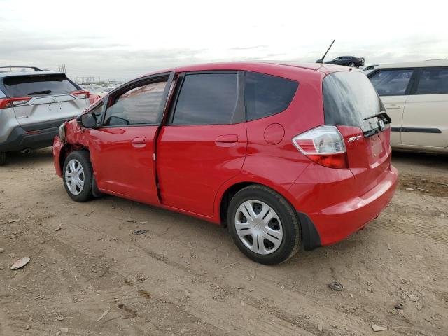 JHMGE88259S009782 - 2009 HONDA FIT RED photo 2