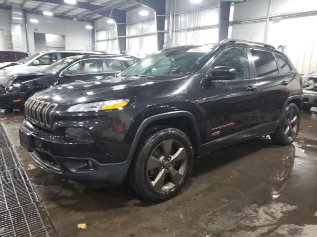 1C4PJMCS8GW268821 - 2016 JEEP CHEROKEE LATITUDE BLACK photo 1