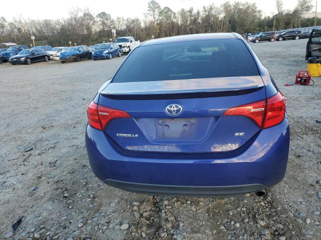 2T1BURHE6HC796482 - 2017 TOYOTA COROLLA L BLUE photo 6