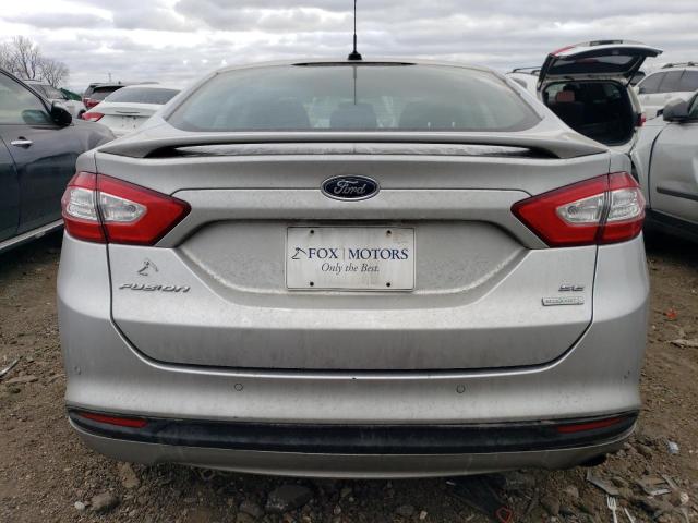 1FA6P0HD7E5368334 - 2014 FORD FUSION SE SILVER photo 6