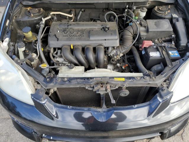 2T1KR32E13C043832 - 2003 TOYOTA COROLLA MA XR BLACK photo 11