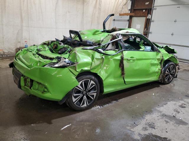 2HGFC3B74GH357217 - 2016 HONDA CIVIC EXL GREEN photo 3