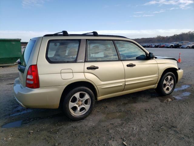 JF1SG65663H755329 - 2003 SUBARU FORESTER 2.5XS GOLD photo 3