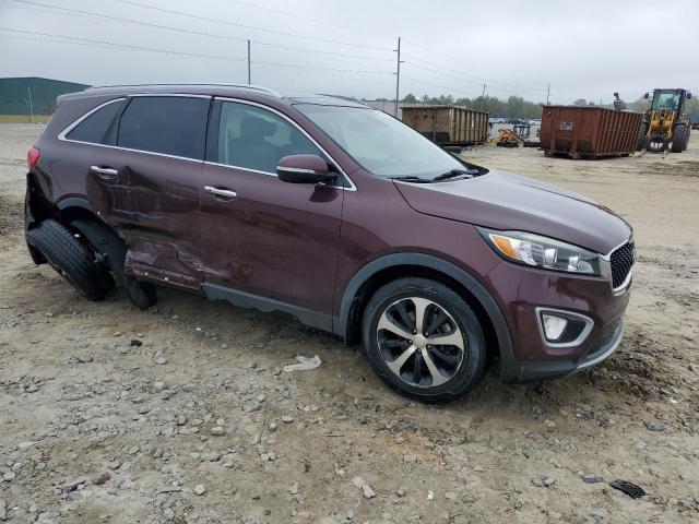 5XYPH4A51JG400072 - 2018 KIA SORENTO EX BURGUNDY photo 4