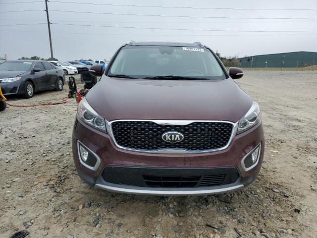 5XYPH4A51JG400072 - 2018 KIA SORENTO EX BURGUNDY photo 5