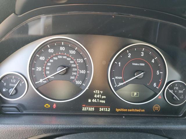 WBA3D5C5XEF147224 - 2014 BMW 328 D XDRIVE WHITE photo 9