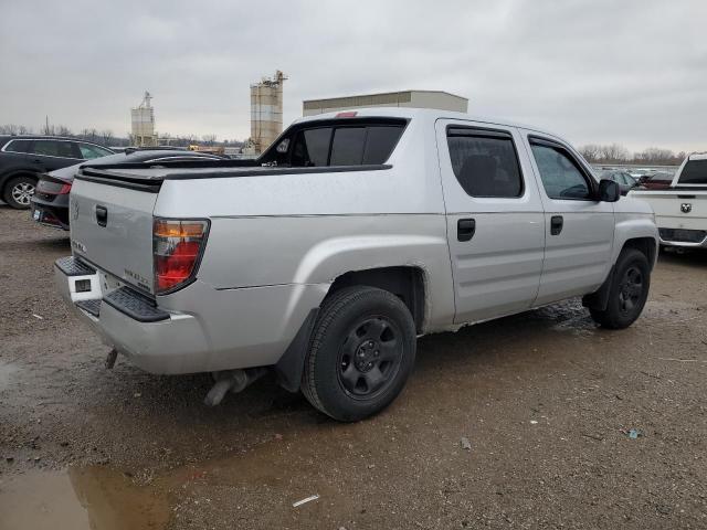 2HJYK16288H500342 - 2008 HONDA RIDGELINE RT SILVER photo 3