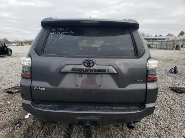 JTEEU5JR4N5253154 - 2022 TOYOTA 4RUNNER SR5 GRAY photo 6